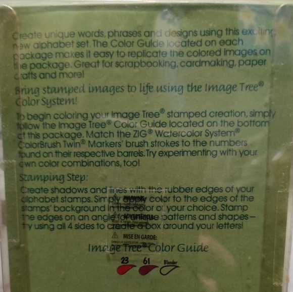 Image Tree Alphabet Stamps - Picture 3 of 3